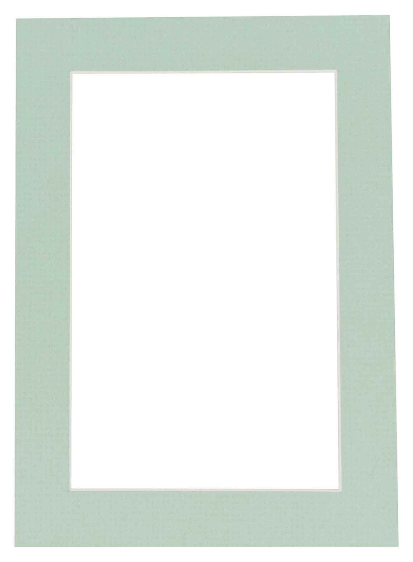  5x7 Mat for 8x10 Frame - Precut Mat Board Acid-Free Show Kit  with Backing Board, and Clear Bags Honeydew Green 5x7 Photo Matte Made to  Fit a 8x10 Picture Frame