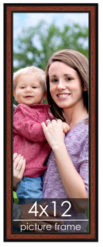 Traditional Walnut Wood Picture Frame