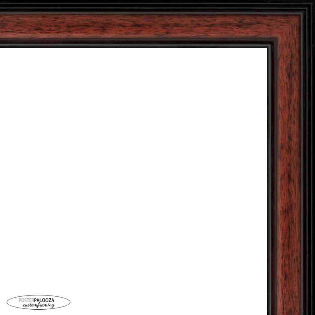 Traditional Mahogany Wood Picture Frame