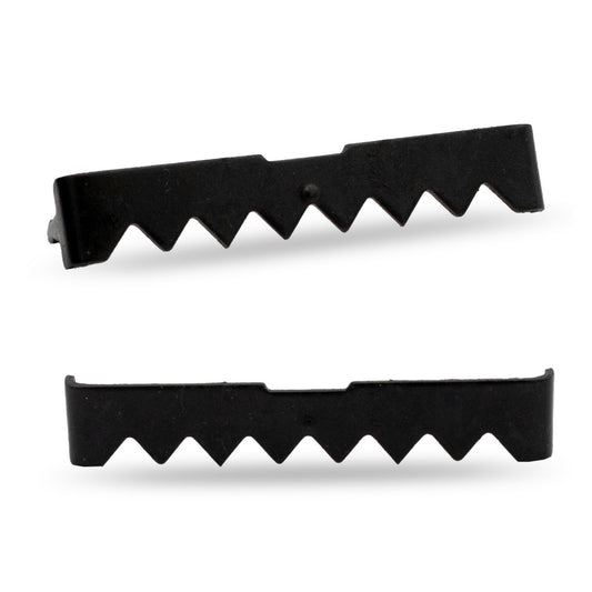 Large Black No Nail Sawtooth Hangers