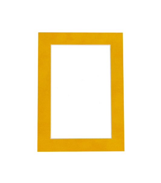 Bright Yellow Precut Acid-Free Matboard