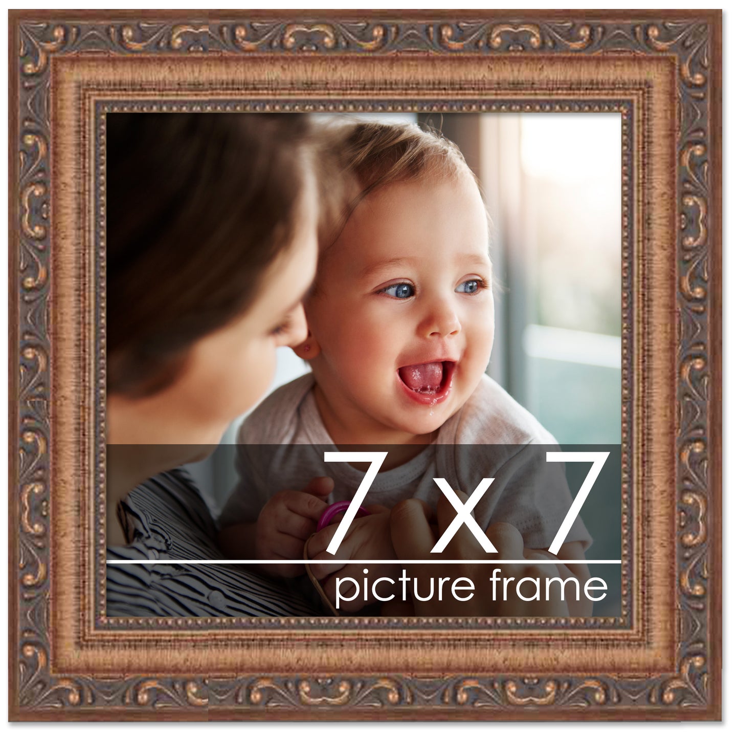 Traditional Antique Gold Wood Picture Frame F6301