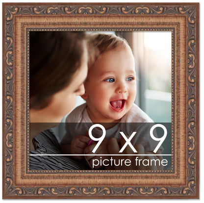Traditional Antique Gold Wood Picture Frame F6301