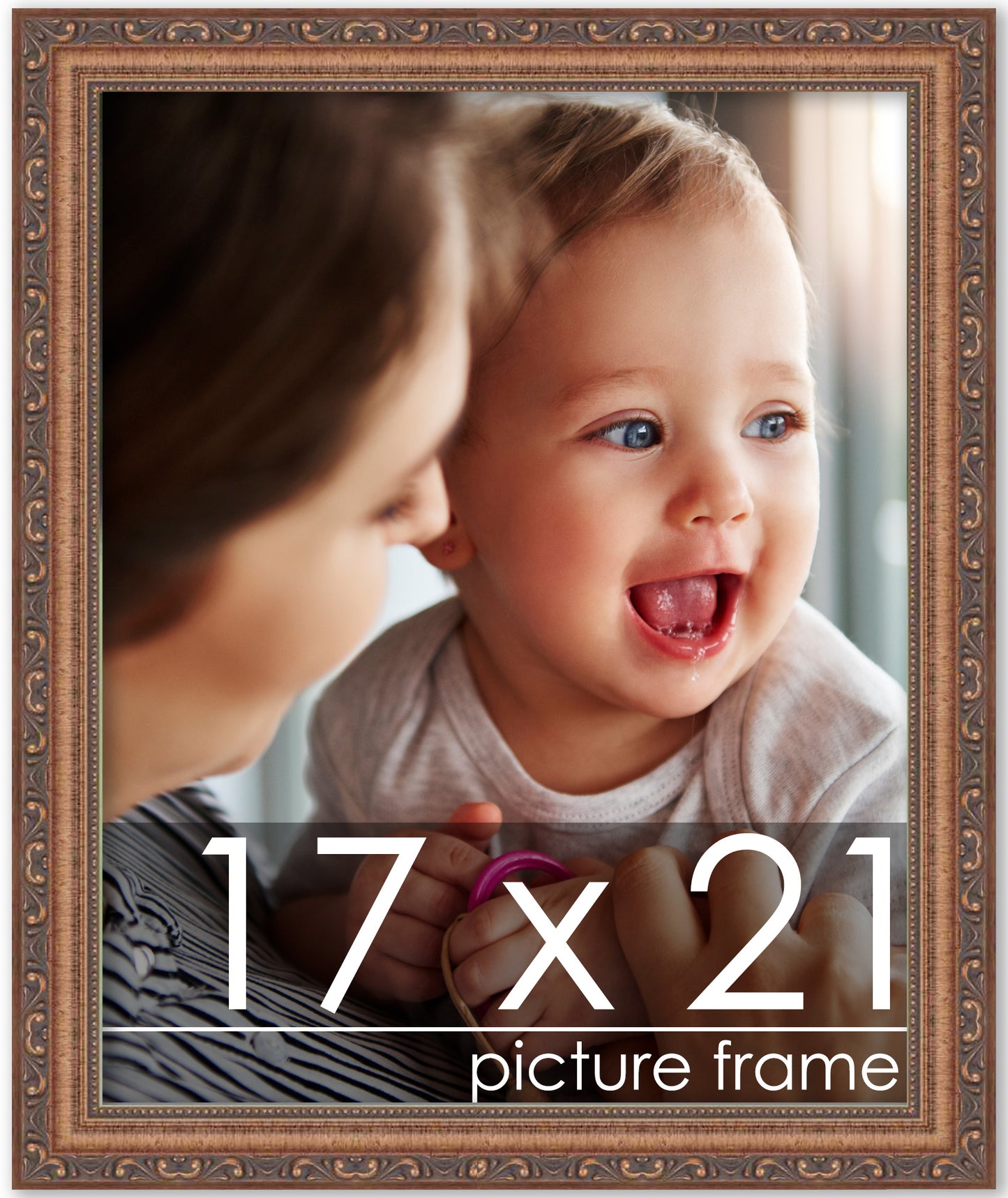 Traditional Antique Gold Wood Picture Frame F6301