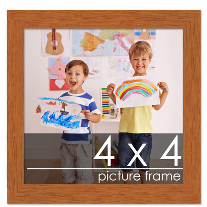 Traditional Honey Pecan Wood Picture Frame