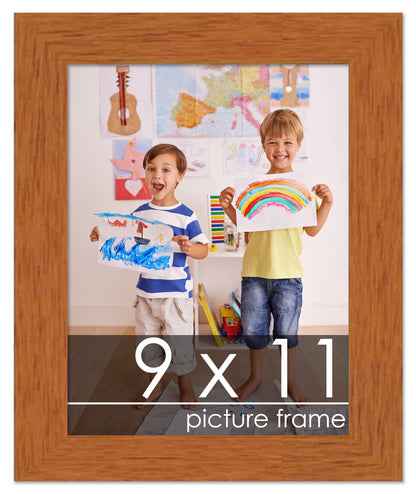 Traditional Honey Pecan Wood Picture Frame