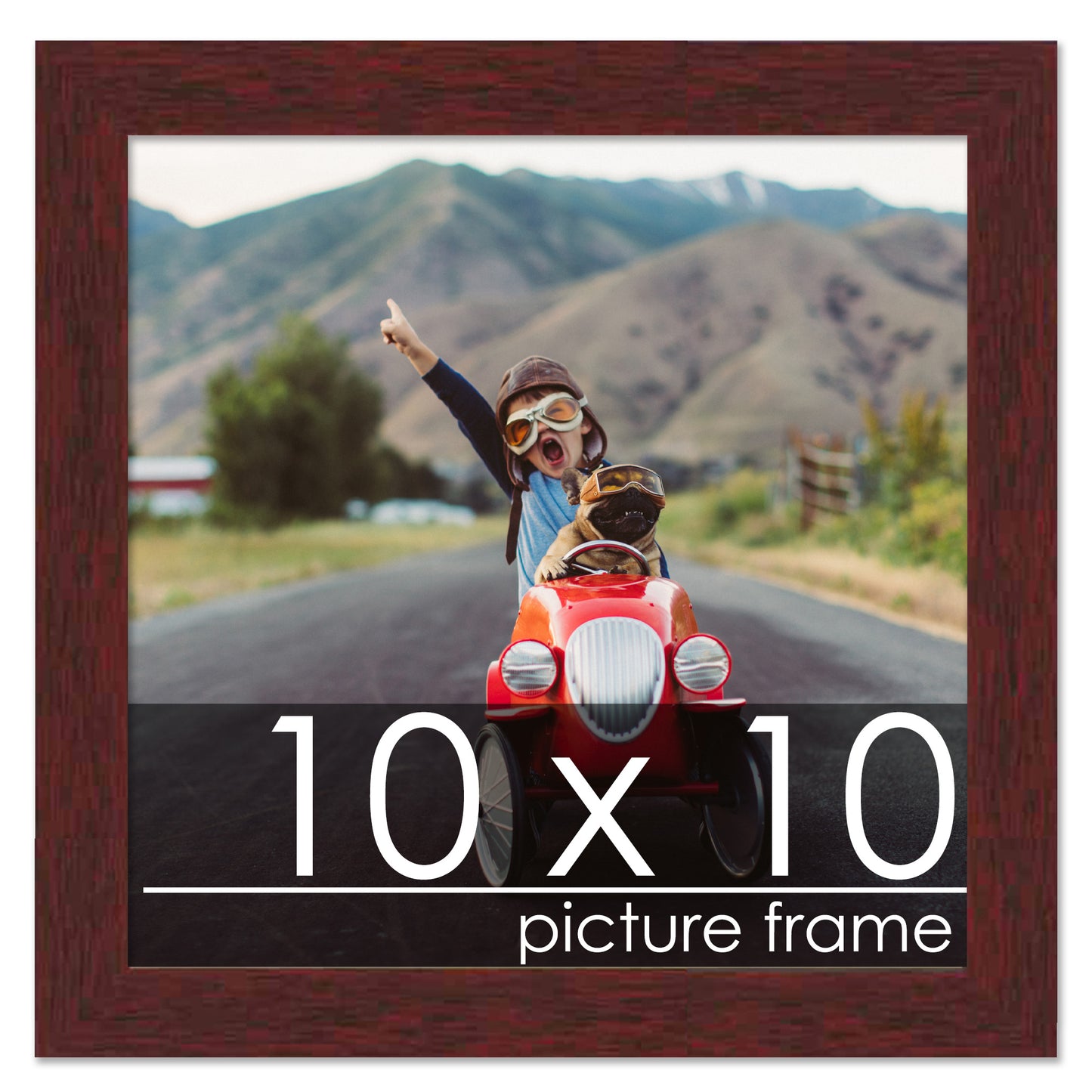 Traditional Walnut Wood Picture Frame
