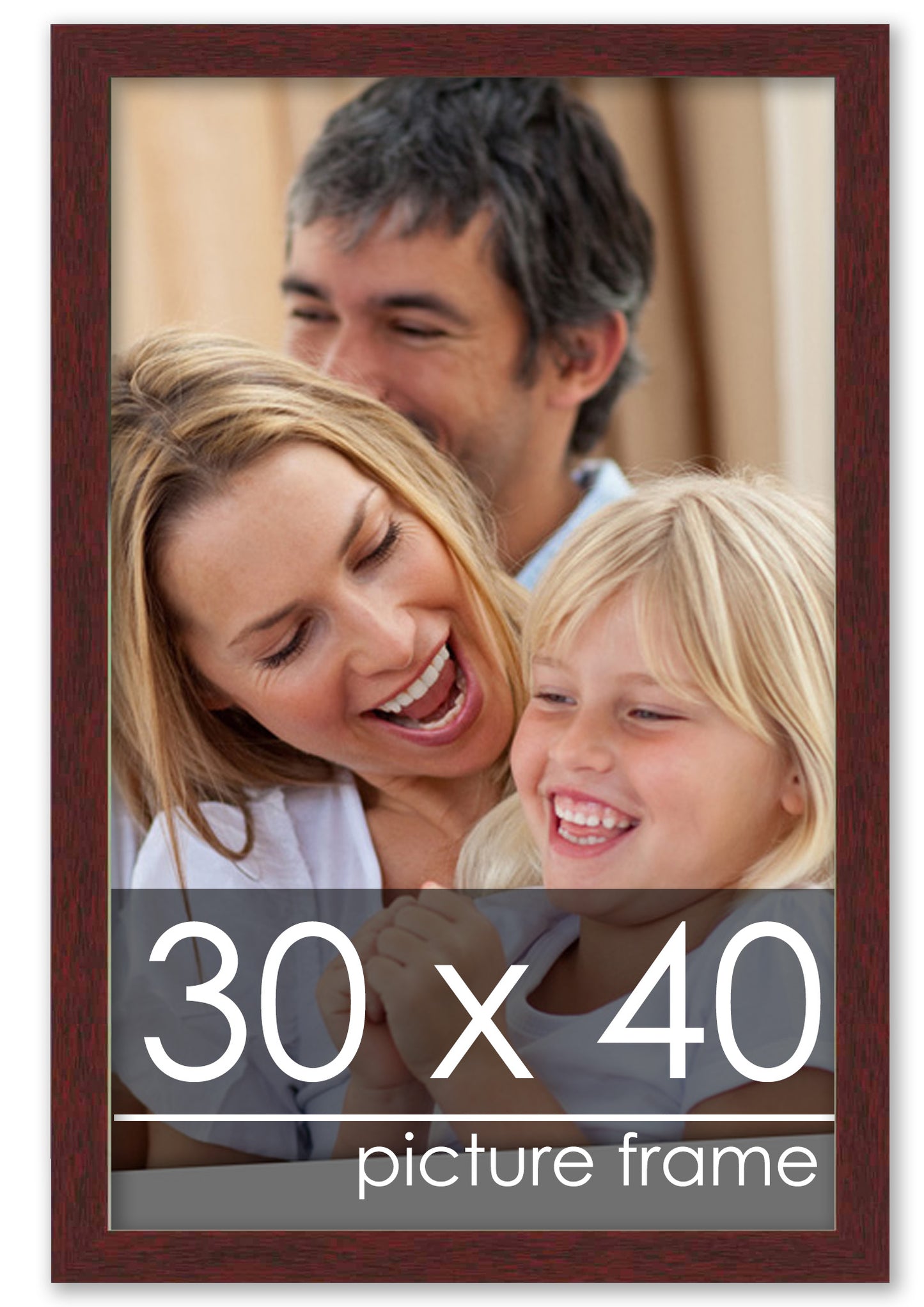 Traditional Walnut Wood Picture Frame