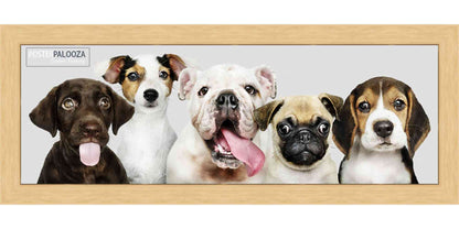 Traditional Natural Wood Picture Frame