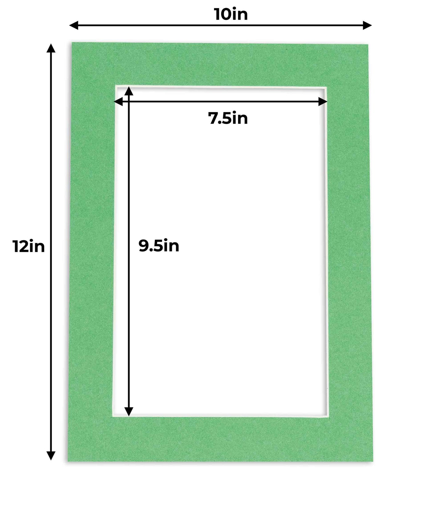 Turf Green Precut Acid-Free Matboard