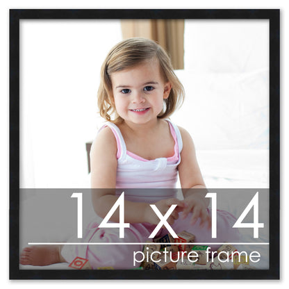 Contemporary Black Wood Picture Frame