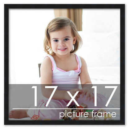 Contemporary Black Wood Picture Frame