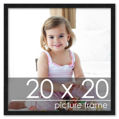 Contemporary Black Wood Picture Frame