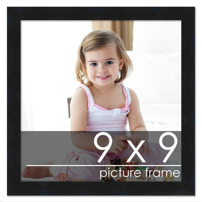 Contemporary Black Wood Picture Frame