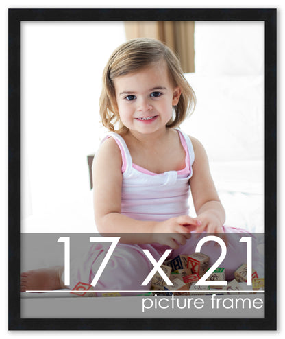 Contemporary Black Wood Picture Frame