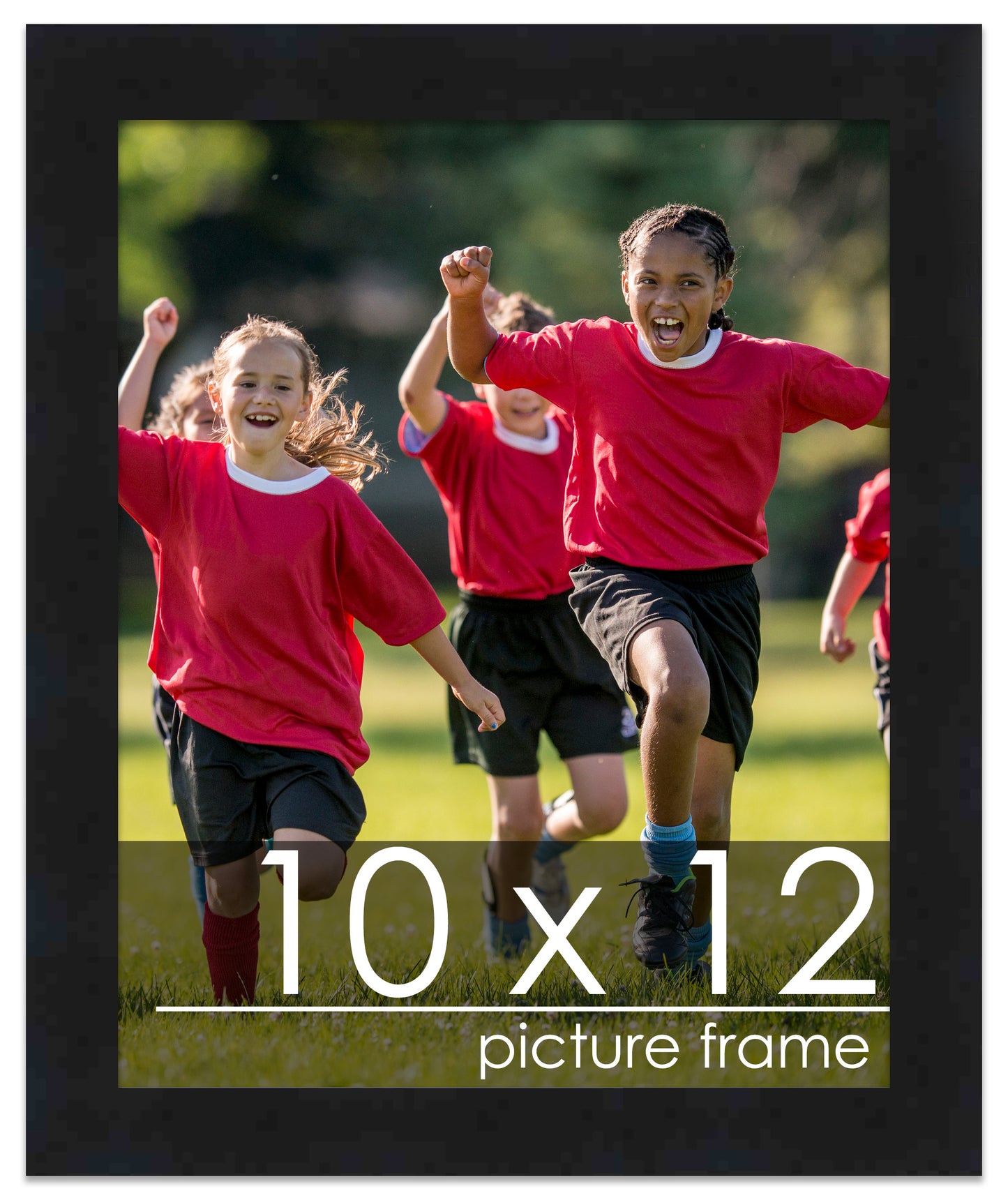 Contemporary Black Wood Picture Frame