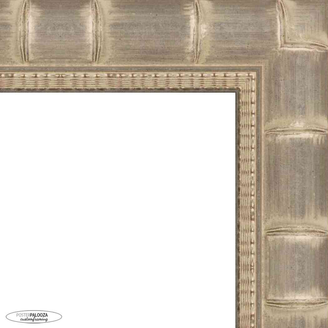 Bamboo Silver Wood Picture Frame