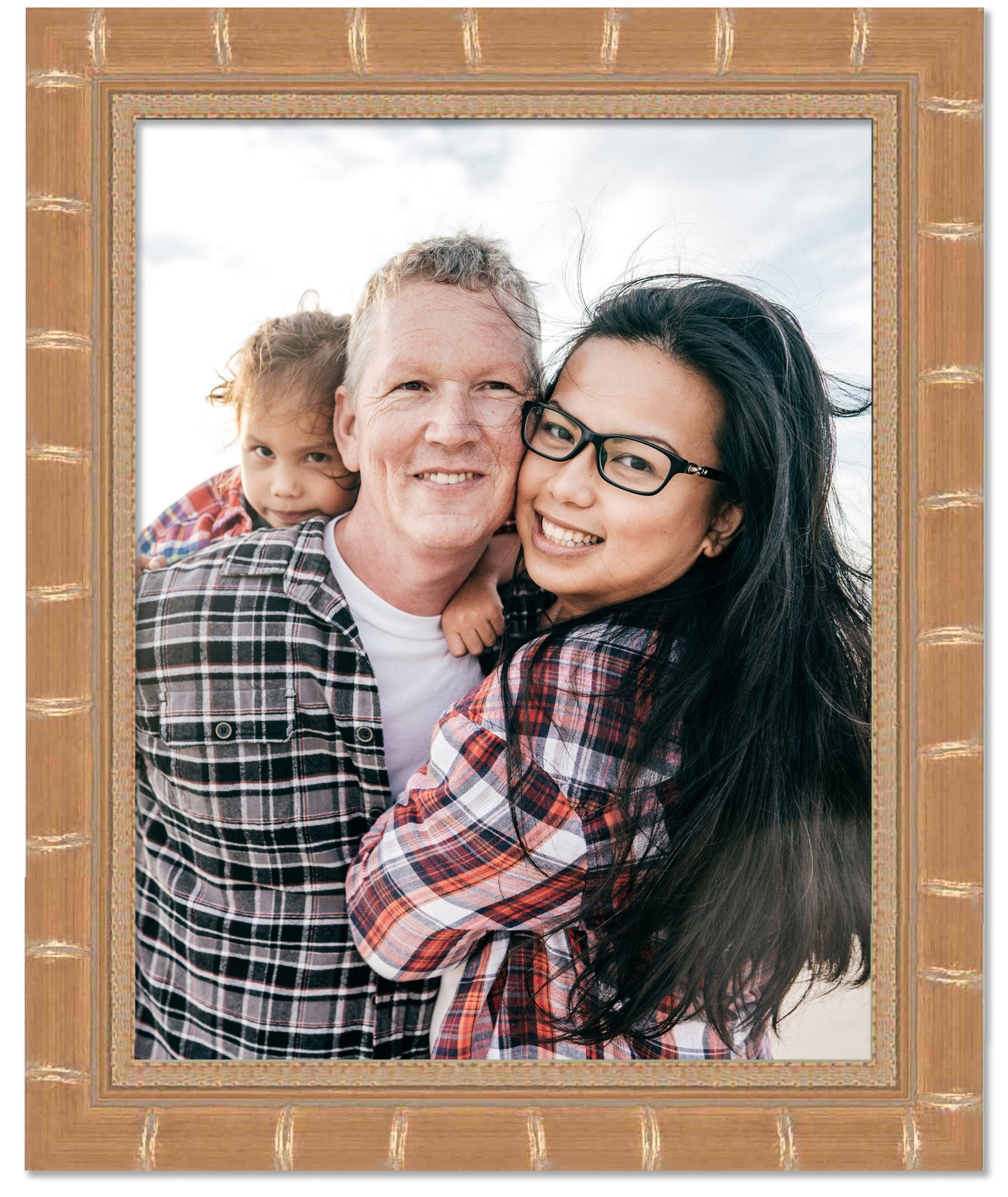 Bamboo Gold Wood Picture Frame