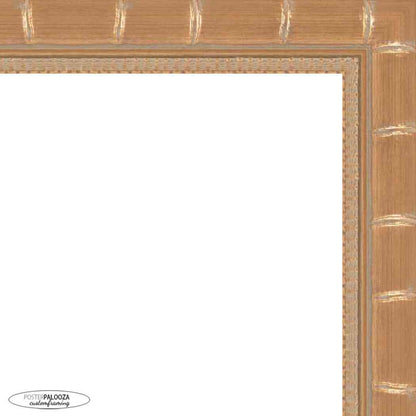 Bamboo Gold Wood Picture Frame