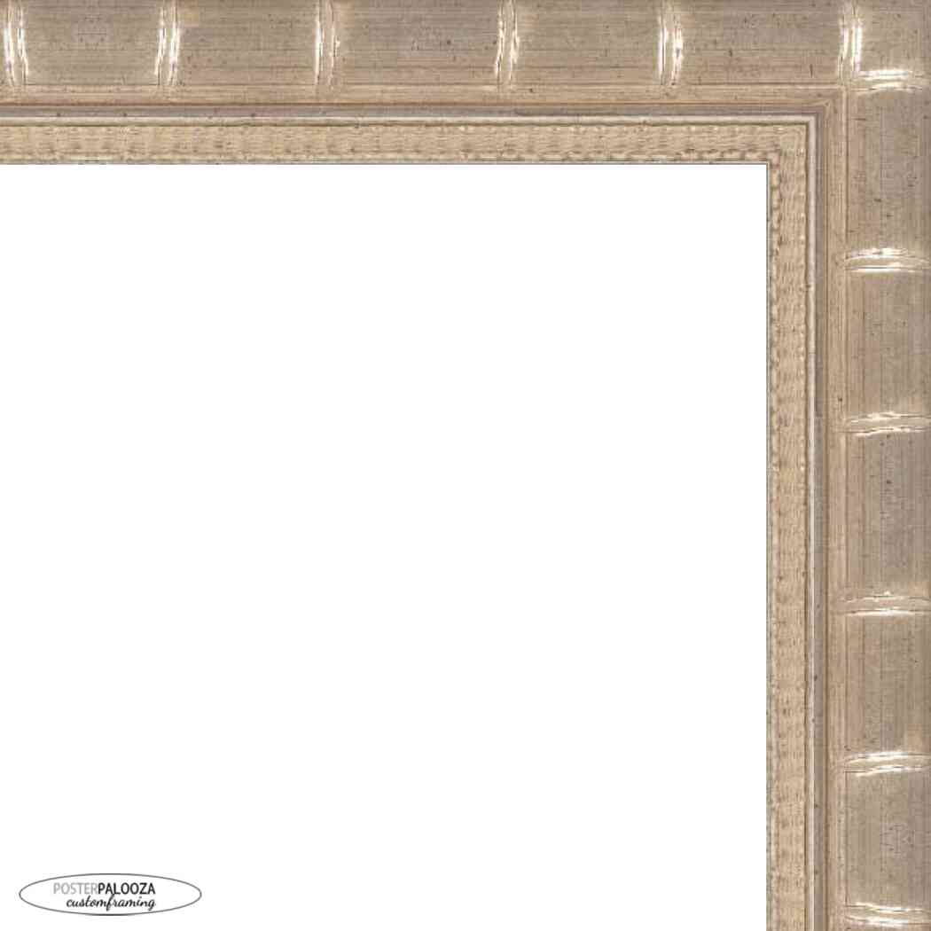 Bamboo Silver Wood Picture Frame