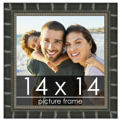 Bamboo Black Wood Picture Frame