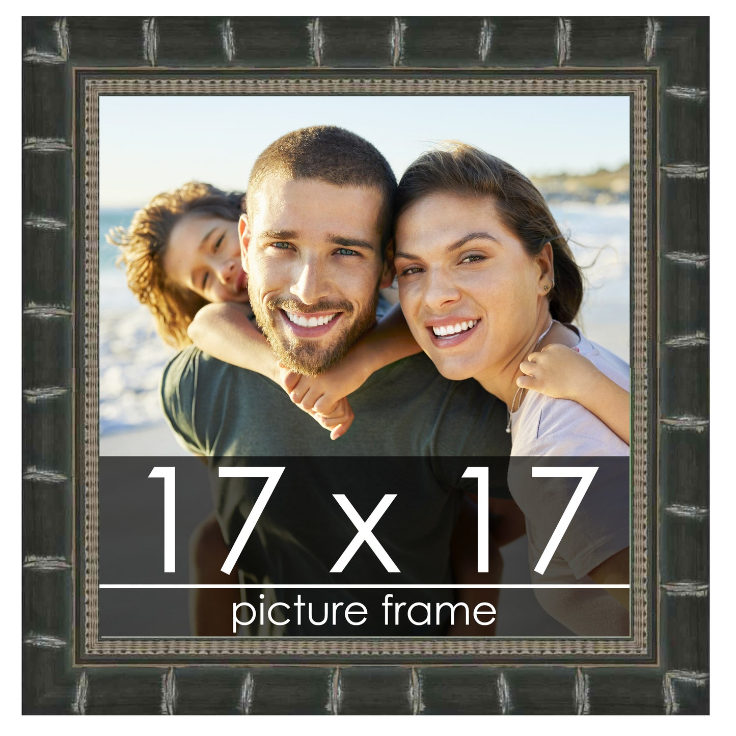 Bamboo Black Wood Picture Frame