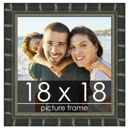 Bamboo Black Wood Picture Frame