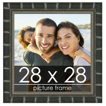 Bamboo Black Wood Picture Frame