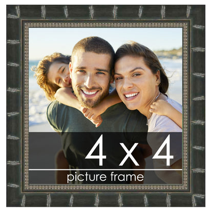 Bamboo Black Wood Picture Frame