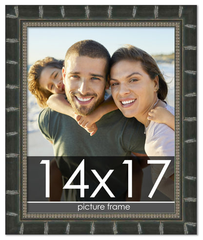 Bamboo Black Wood Picture Frame