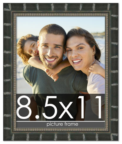 Bamboo Black Wood Picture Frame