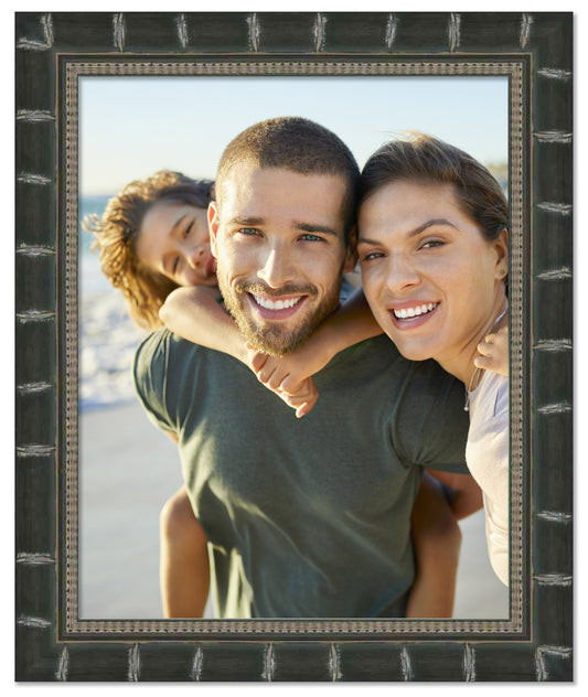 Bamboo Black Wood Picture Frame