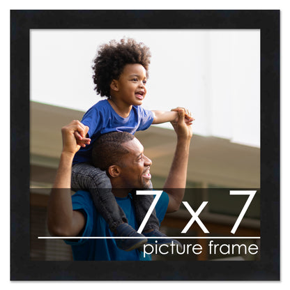 Contemporary Black Wood Picture Frame