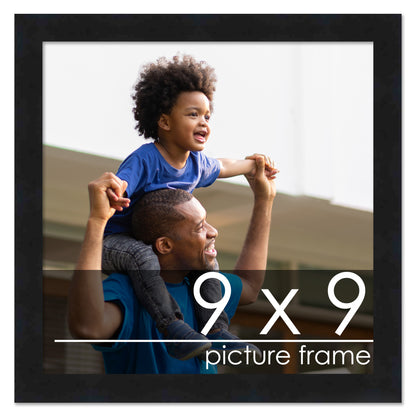 Contemporary Black Wood Picture Frame