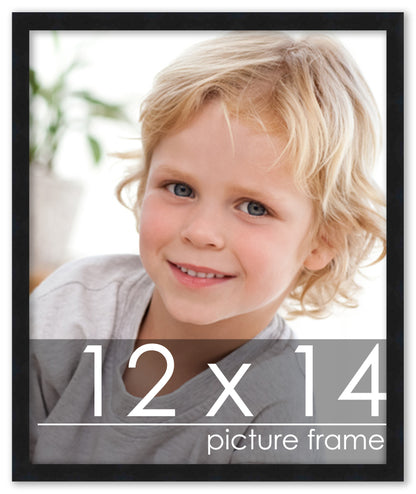 Contemporary Black Wood Picture Frame