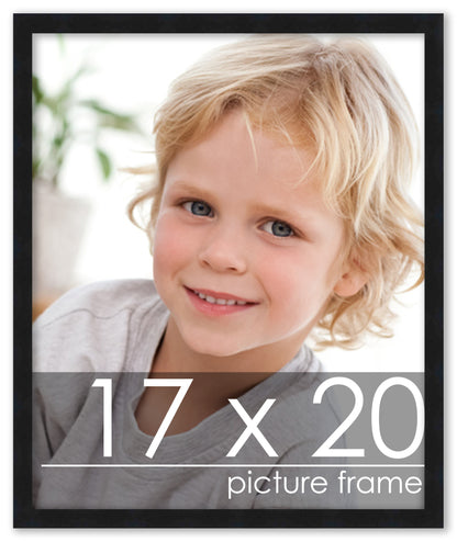 Contemporary Black Wood Picture Frame