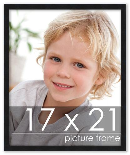 Contemporary Black Wood Picture Frame