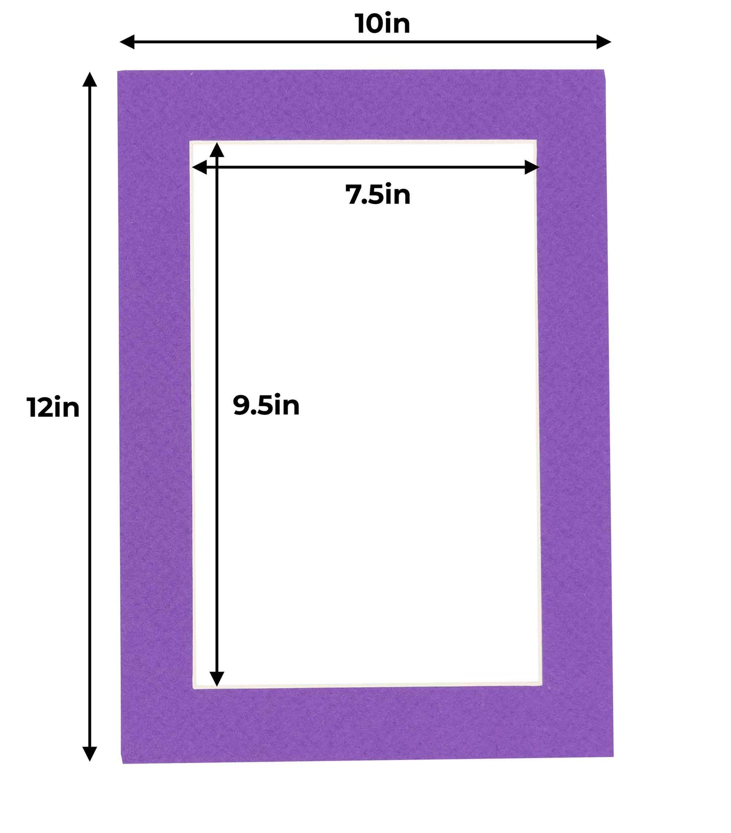 Purple Precut Acid-Free Matboard