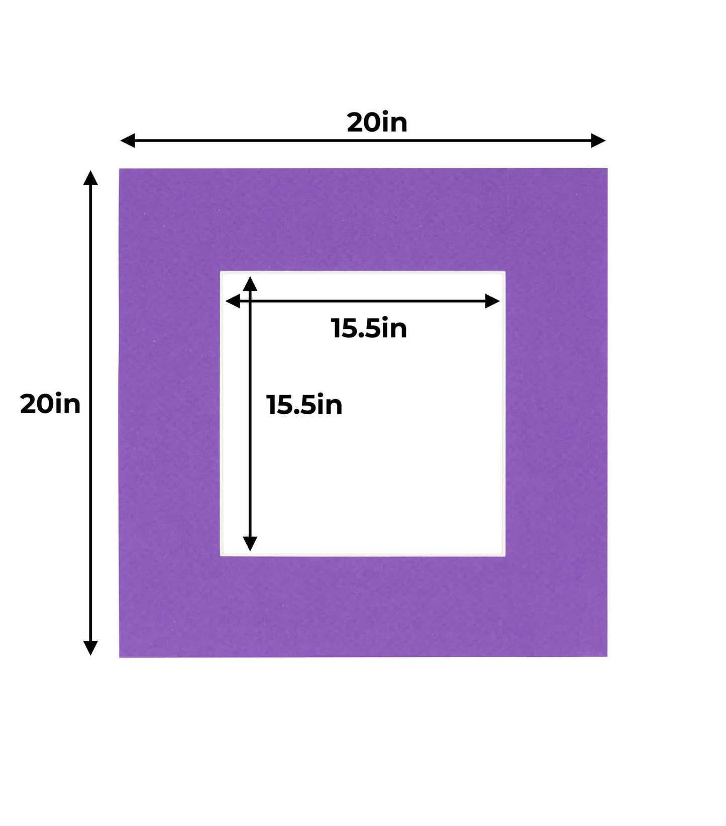 Purple Precut Acid-Free Matboard
