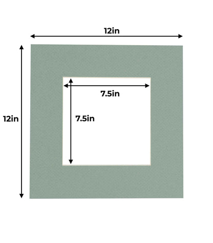 Seafoam Green Precut Acid-Free Matboard