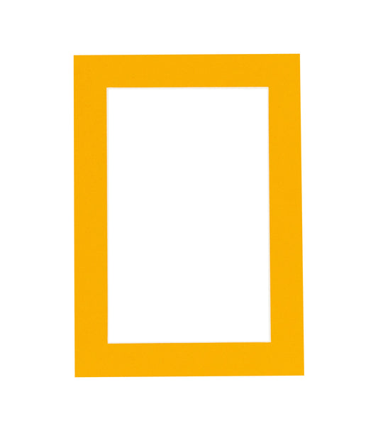 Golden Orange Precut Acid-Free Matboard