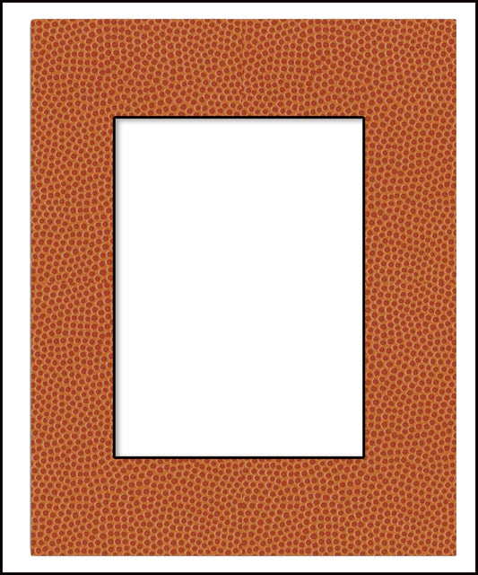 Basketball Texture Precut Acid-Free Matboard