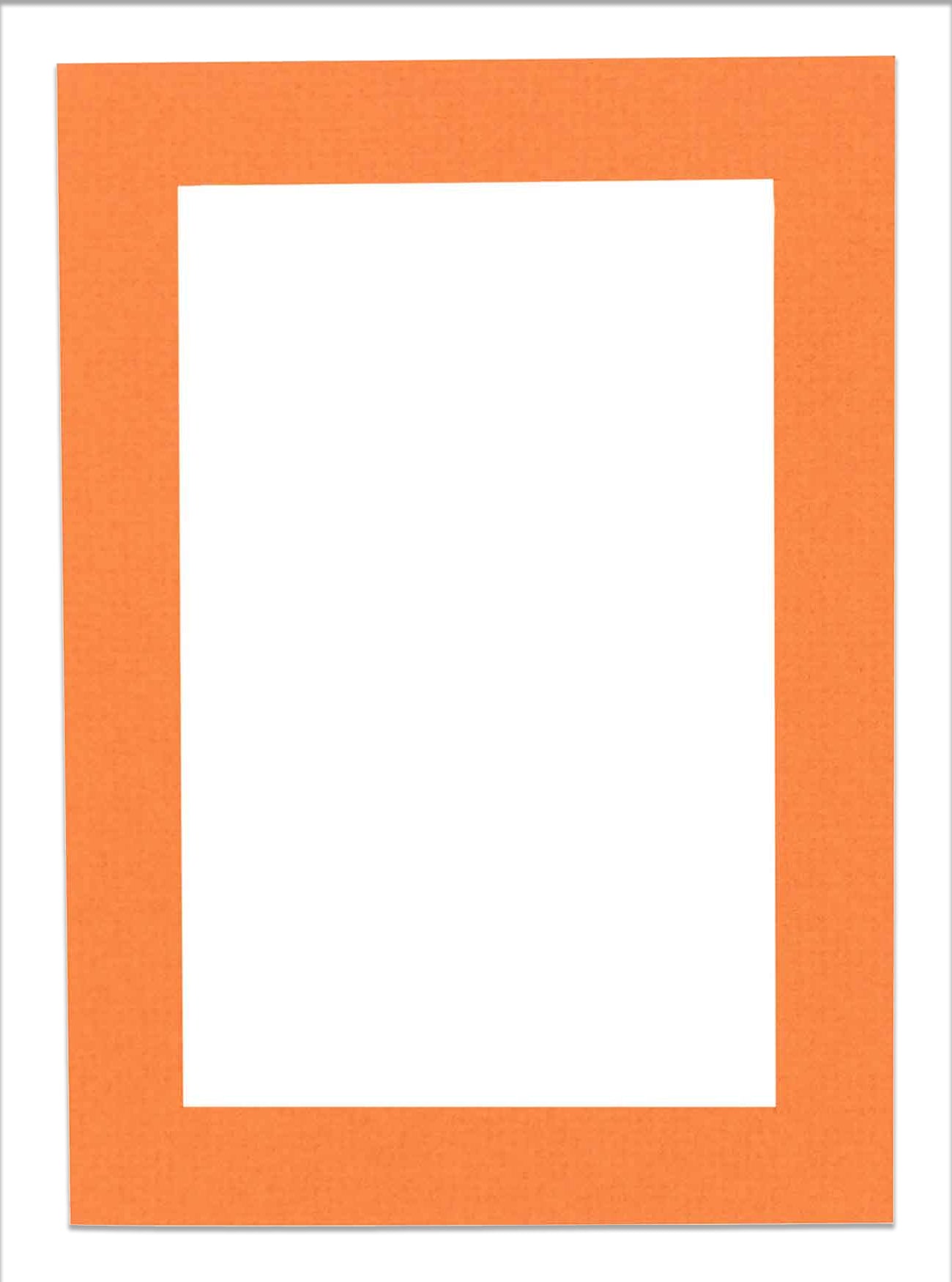 Burnt Orange Precut Acid-Free Matboard