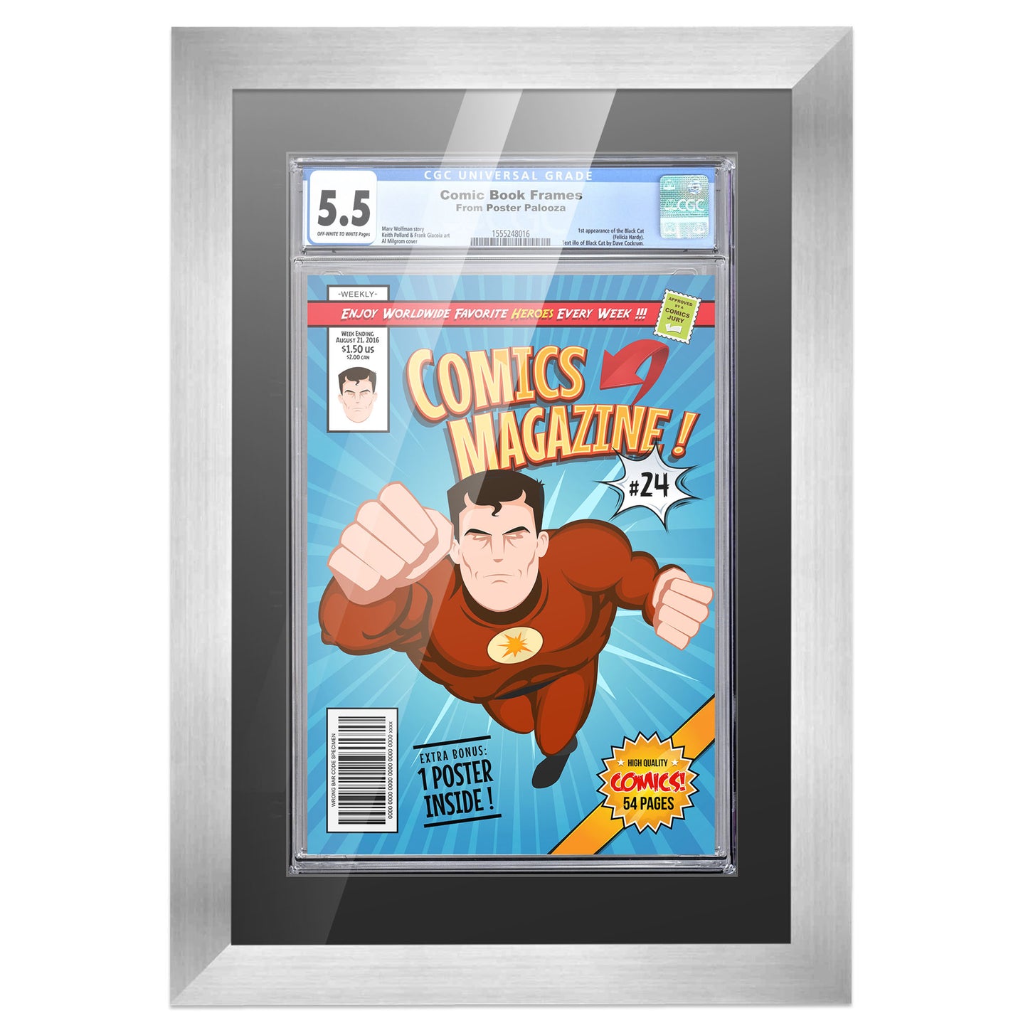 Comic Book Frame for 1 Comic Book