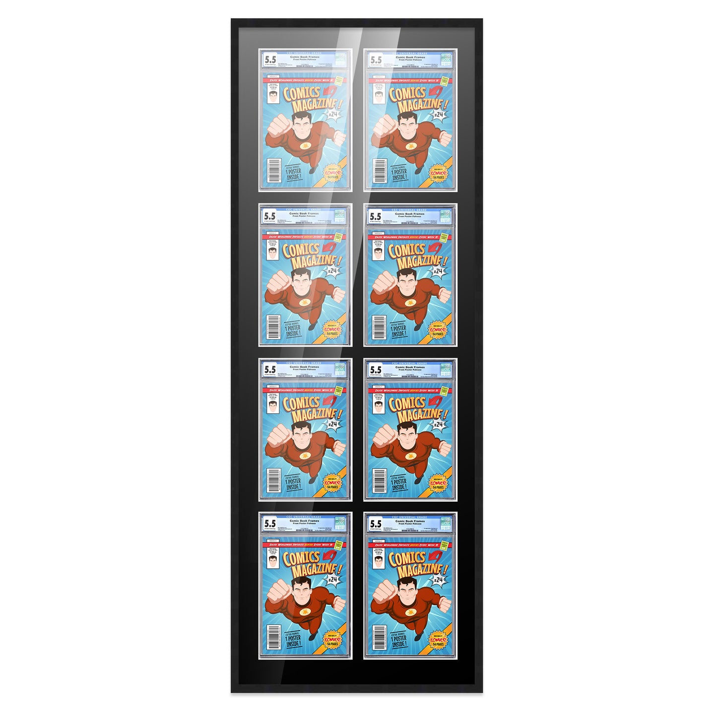 Comic Book Frame for 8 Comic Books