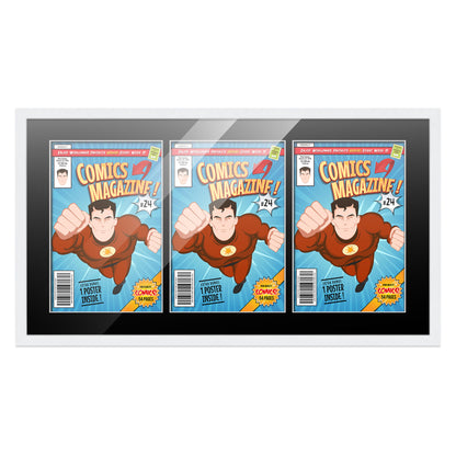 Comic Book Frame for 3 Comic Books