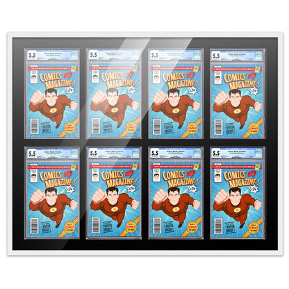 Comic Book Frame for 8 Comic Books