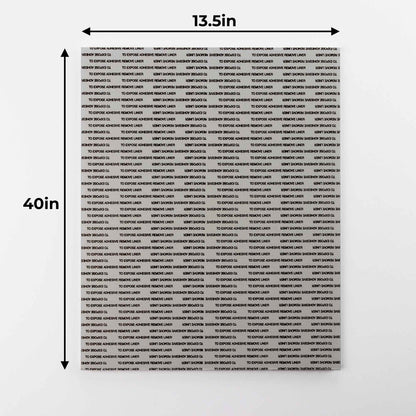 Self Stick Foam Boards - 100 Pack