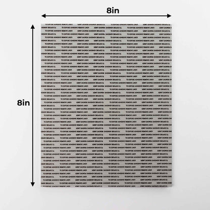 Self Stick Foam Boards - 100 Pack