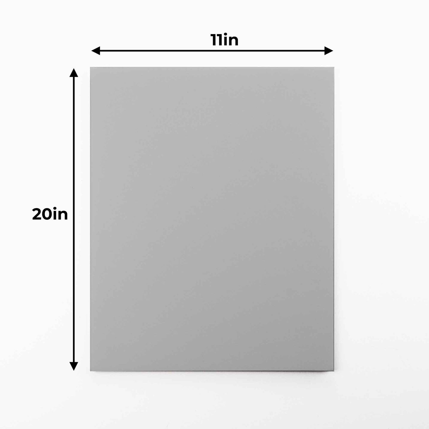 White Foam Boards - 100 Pack